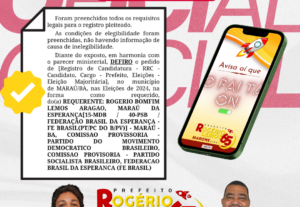 Eu vou fazer material político para campanha