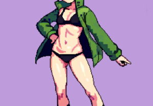 Eu vou fazer lindas pixel art para você