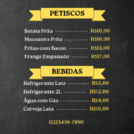 Eu vou Criar seu cardápio digital ou físico