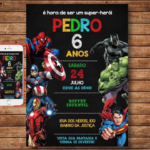 Eu vou criar o melhor convite digital que seu filho já teve