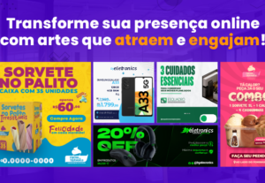 Eu vou criar artes para mídia social que engajam