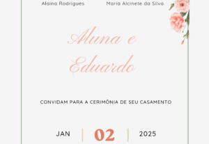 Eu vou lhe entregar o convite em 1 dia.
