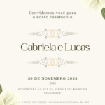 Eu vou criar convites para sua festa