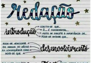 Eu vou criar redações ou artigo.