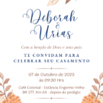 Eu vou fazer o convite da sua festa.