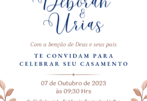 Eu vou fazer o convite da sua festa.