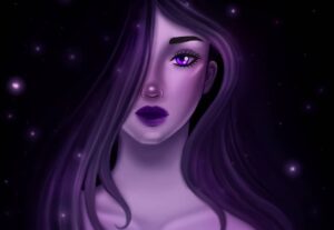 Eu vou fazer um desenho ou retrato estilizado.