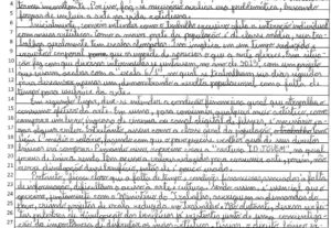 Eu vou fazer uma redação dissertativa argumentativa