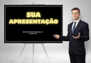 Eu vou criar sua apresentação de slides sobre qualquer tema.