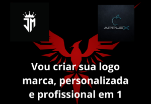 Eu vou Fazer uma logo marca, personalizada para sua empresa.