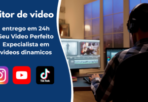 Eu vou Editar Seu Vídeo Para Reels, Shorts, TikTok Em 24h
