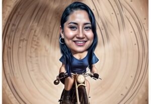 Eu vou criar sua Caricatura digital em i.a.