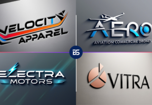 Eu vou fazer um design profissional de logotipo comercial