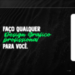 Eu vou fazer qualquer projeto de designer gráfico que deseja...
