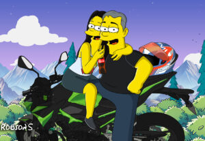 Eu vou fazer você no estilo Os Simpsons