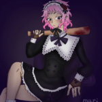 Eu vou desenhar o seu personagem em arte digitalizada.