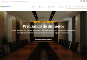 Eu vou desenvolver seu web site da maneira que preferir.