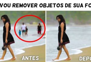 Eu vou remover objetos indesejados de fotografias digitais