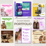 Eu vou fazer posts personalizados para suas redes sociais