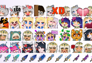 Eu vou fazer um emote ou badge para sua stream