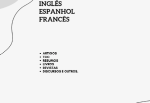 Eu vou Fazer tradução: inglês, espanhol e francês