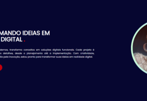 Eu vou fazer um site de portfólio