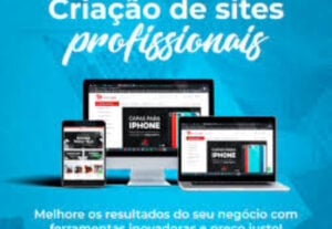 Eu vou criar o site da sua empresa ou seu negocio, hospedado...