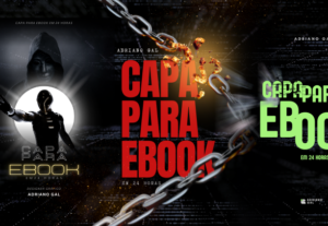 Eu vou criar a capa perfeita para seu eBook em 24h