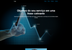 Eu vou fazer uma LandingPage profissional e responsiva para ...