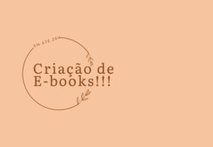 Eu vou criar um e-book pra você.