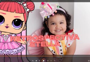 Eu vou produzir a retrospectiva animada do aniversário