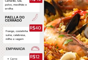 Eu vou Fazer a arte do seu cardápio ficar incrível