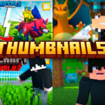 Eu vou fazer a thumbnail de minecraft profissional pra você