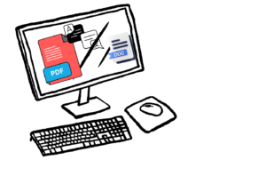 Eu vou converter e formatar seus documentos rapidamente