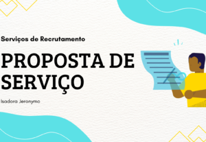 Eu vou fazer a divulgação de vagas e triagem de currículos