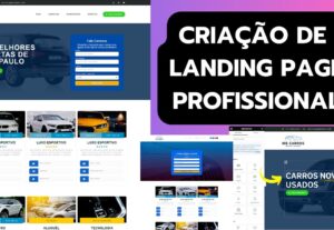 Eu vou criar a sua landing page ou curso de forma rápida