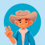 Eu vou criar um ícone ilustrado para suas redes sociais