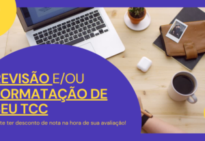 Eu vou revisar seu tcc/relatório/Trabalho escolar 24hrs.