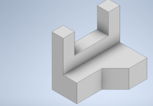 Eu vou Fazer sua peça no Iventor ou AutoCAD