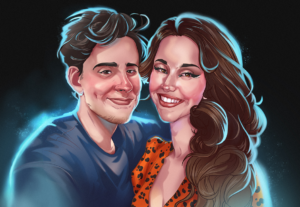 Eu vou fazer retratos estilizado para você