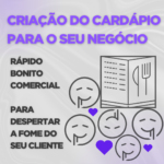 Eu vou criar o cardápio do seu restaurante