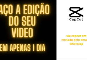 Eu vou editar seu video em 1 dia