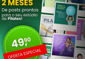Eu vou te entregar 2 posts para estúdio de pilates