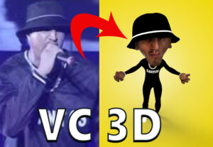 Eu vou criar a sua caricatura 3D