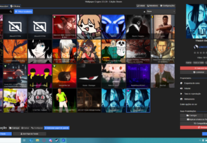 Eu vou fazer  Um Wallpaper no OperaGX e Wallpaper Engine