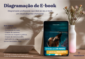 Eu vou fazer a diagramação do seu ebook de até 10 páginas.