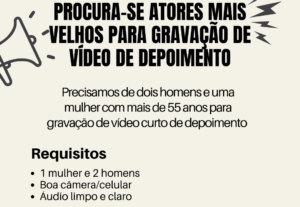 Eu vou gravar um video curto