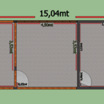 Eu vou fazer um projeto em 3d, planta ou esboço no SketchUp