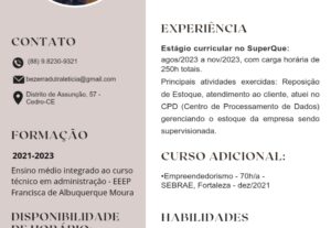 Eu vou Faço currículos e logomarca.