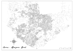 Eu vou fazer um mapa temático ou de cartografia artística
